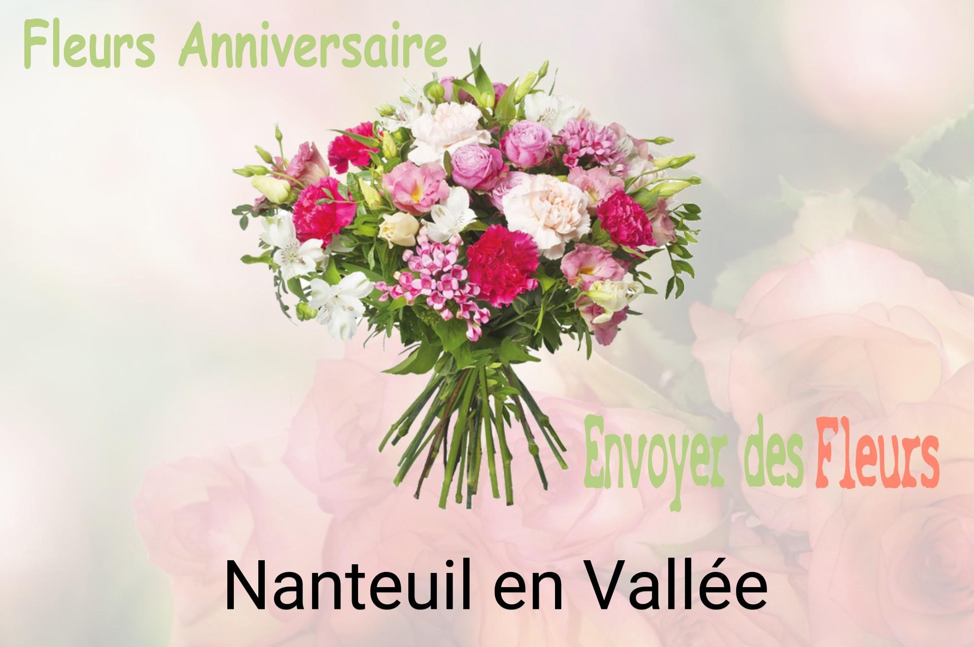 Bouquet de fleurs d’anniversaire livré à Nanteuil-en-Vallée
