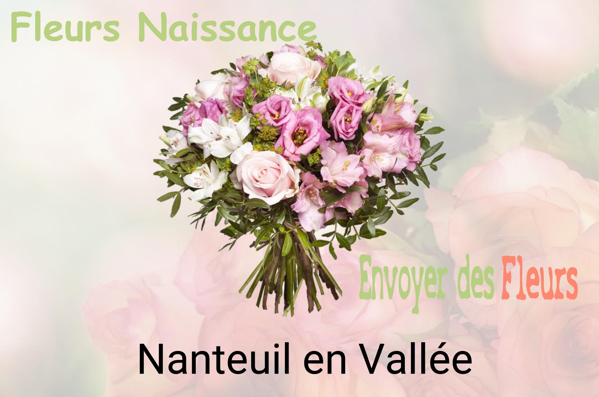 Bouquet de fleurs de naissance livré à Nanteuil-en-Vallée