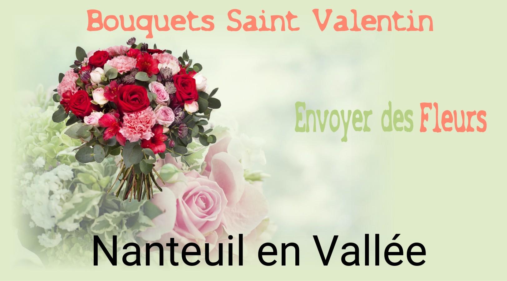 Roses de Saint-Valentin livrées à Nanteuil-en-Vallée